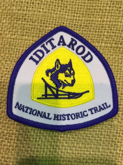 Iditarod trail patch, as pictured in the Alliance’s official store